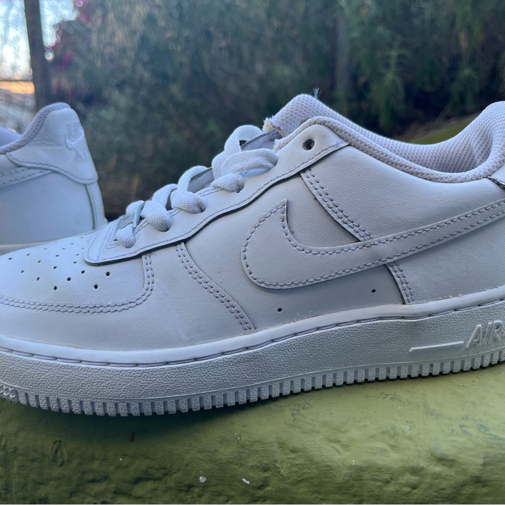 Nike Air Force 1 All-White Sneakers